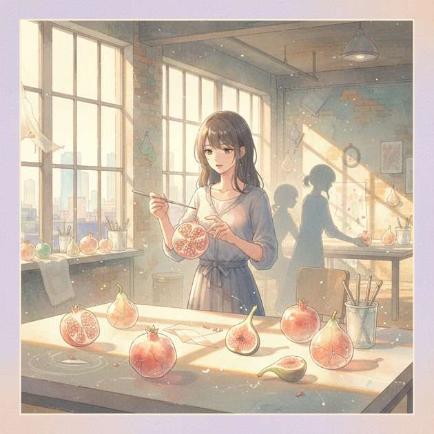 Glass Fruit Morning - Jabali AI Poster