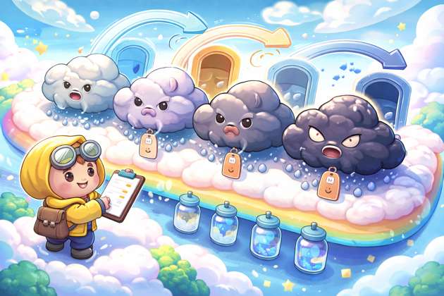 Cloudy with a Chance of Grumps - Jabali AI Poster