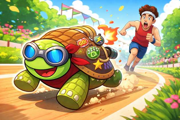 Turbo Turtle Showdown - Jabali AI Poster