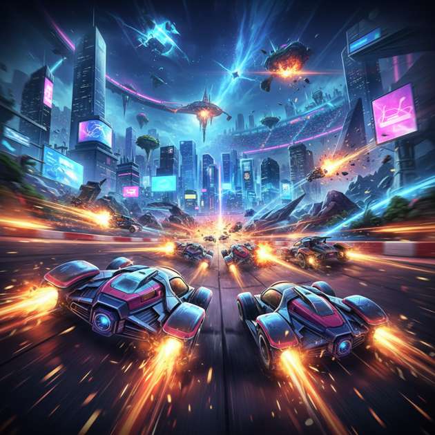 Neon Apex Rivals - 3D Racing by Jabali AI