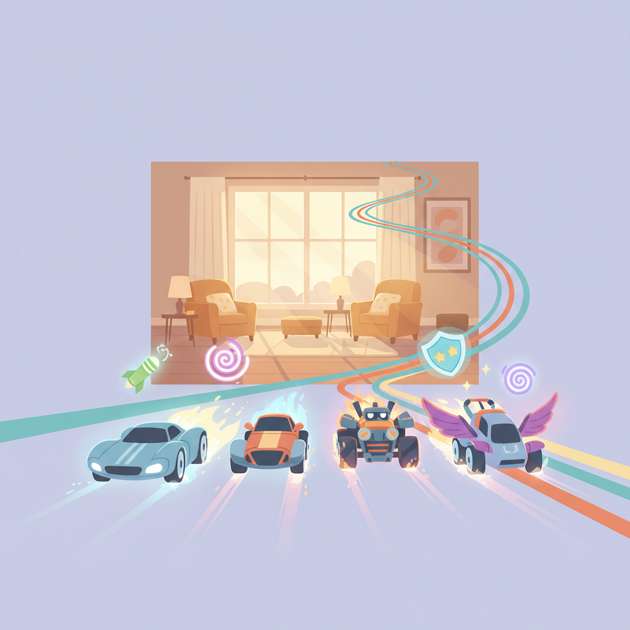 Turbo Rivals: Battle Circuit - 3D Racing by Jabali AI