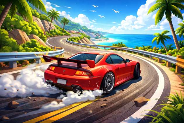 Turbo Drift - Jabali AI Poster