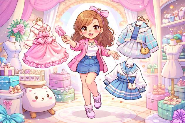 Dress Up Dreamland - Jabali AI Poster