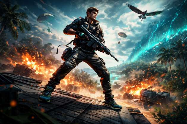 FireRush Legends - Jabali AI Poster