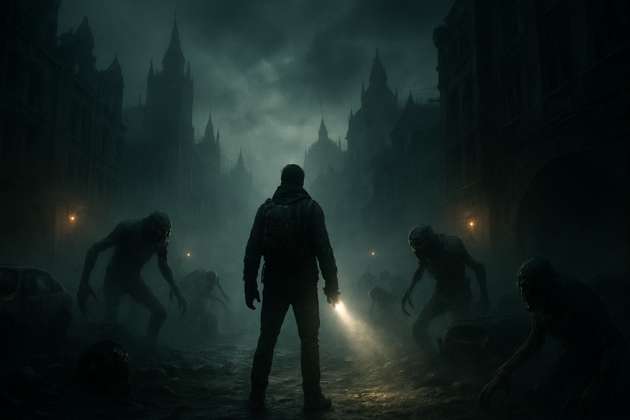 City of the Forsaken - Jabali AI Poster