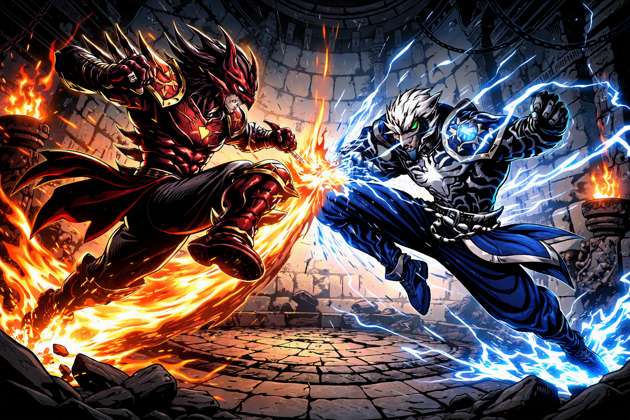 Duel des Titans - Jabali AI Poster