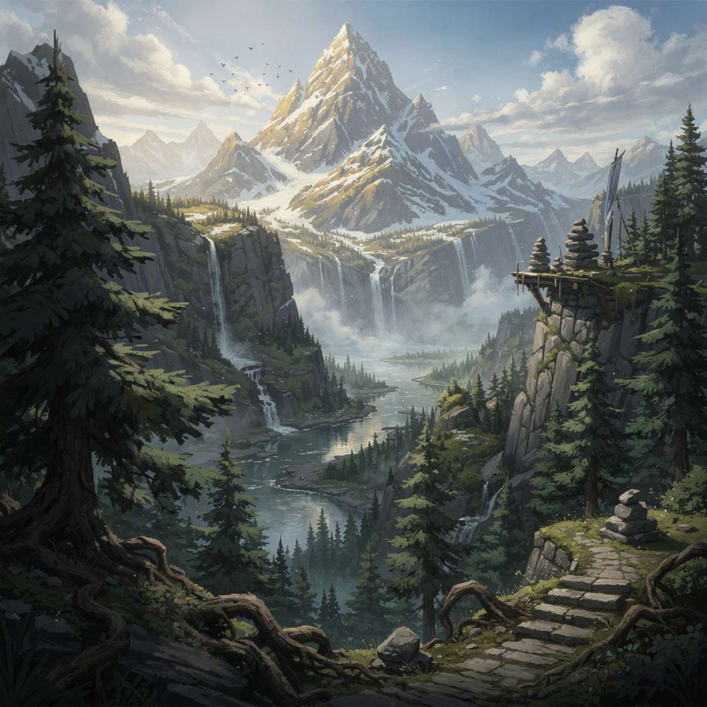 Mountain Giants Day game artwork