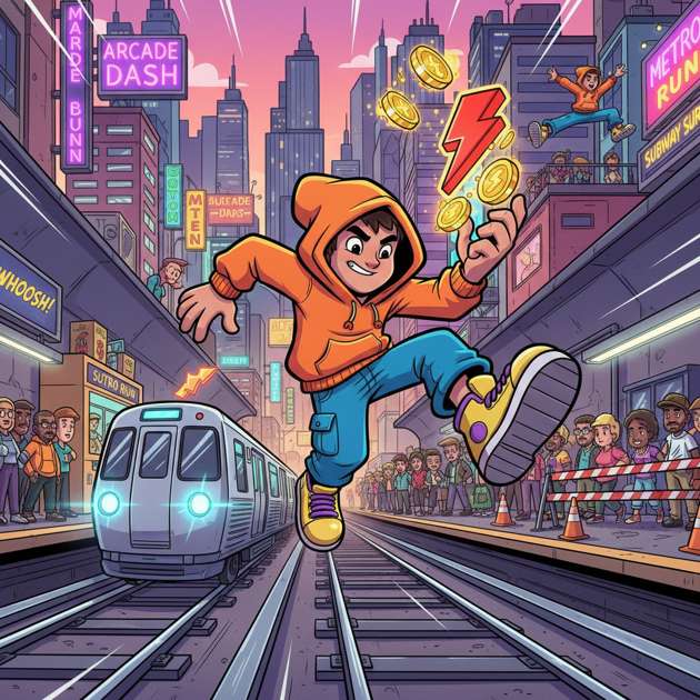 Metro Dash - Jabali AI Poster