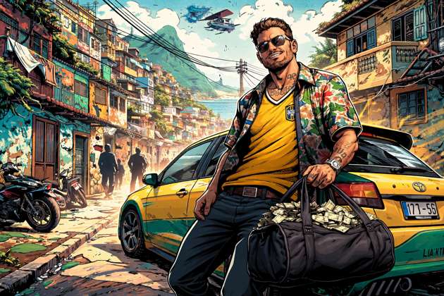 GTA Brasil Urbano - Jabali AI Poster