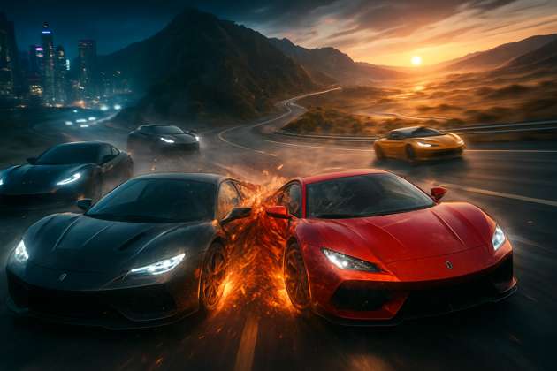 High Octane Rivals - Jabali AI Poster