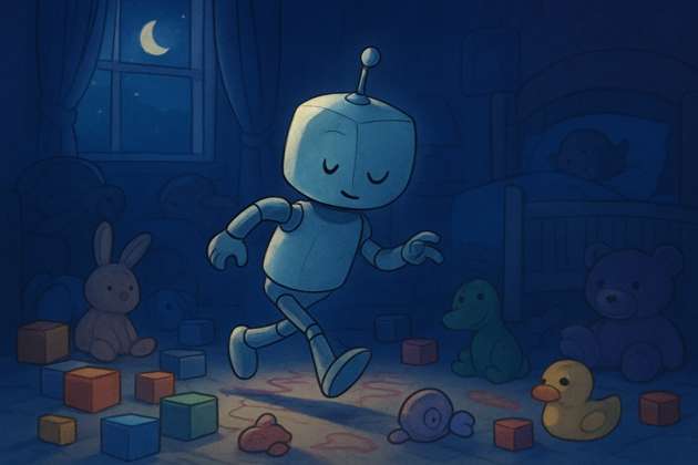 Robot Sleepwalk - Jabali AI Poster