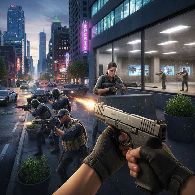 Precision City Range - Jabali AI Poster