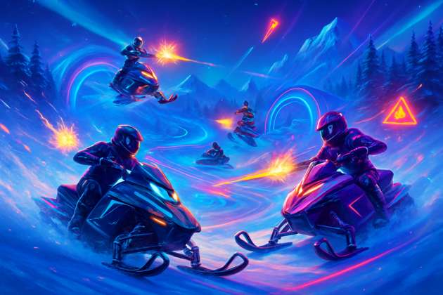 Snowblade Velocity - Jabali AI Poster