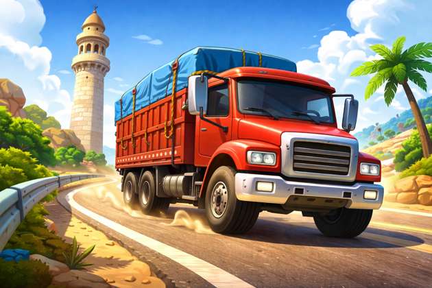 Lal Truck Camera Challenge - Jabali AI Poster