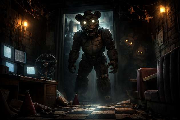 Survive Freddy's Five Nights - Jabali AI Poster