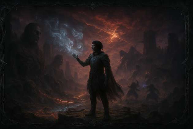 Sunscarred: Remnants of Ortav - Jabali AI Poster