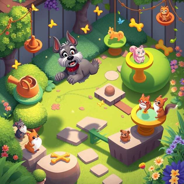 Max's Backyard Bounce - Jabali AI Poster