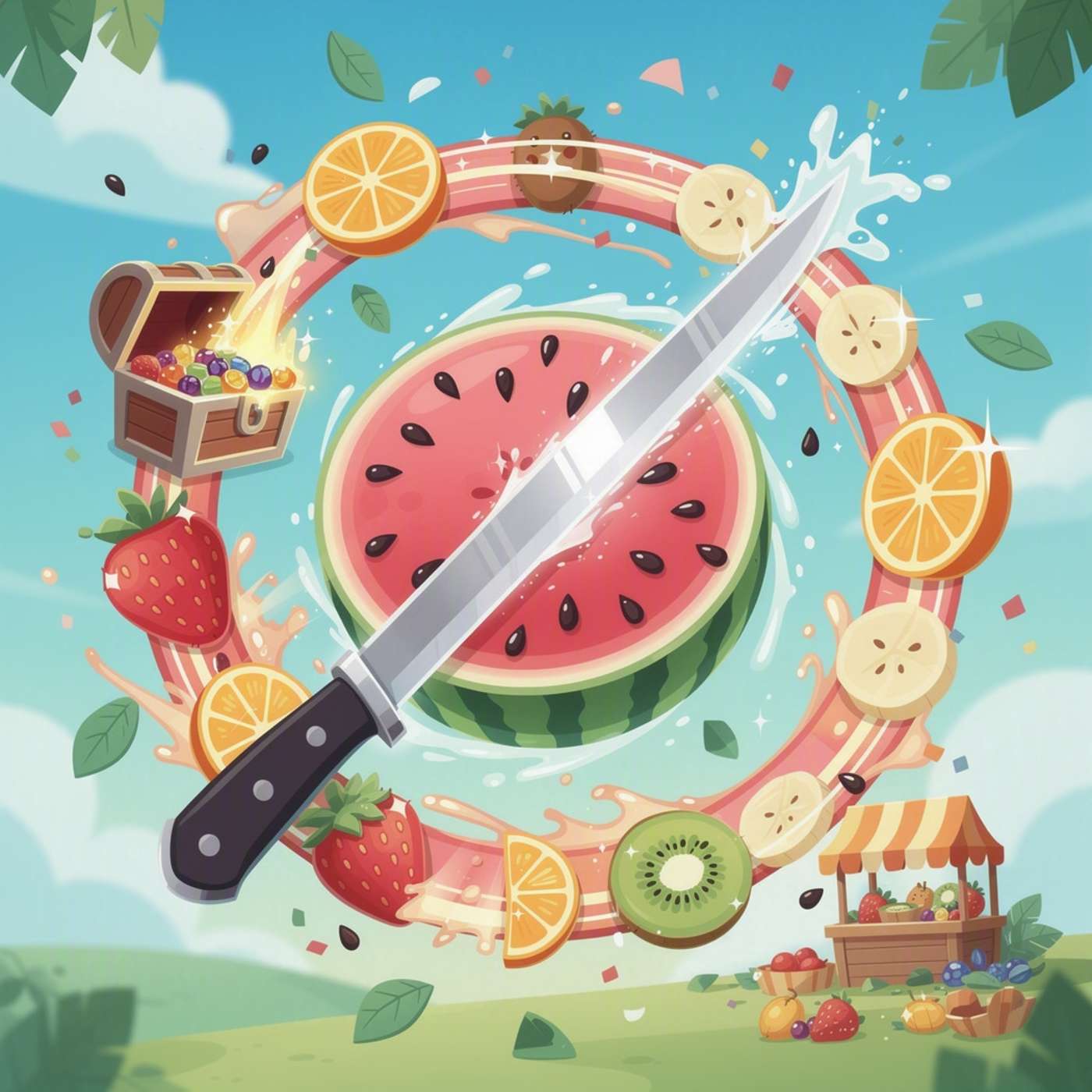 Fruit Slash: Slice, Smash, Win game artwork
