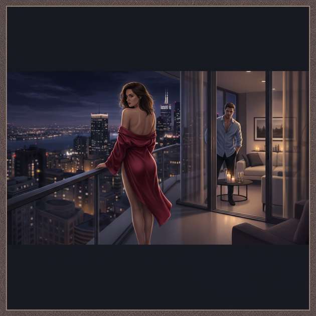 Naked on the Skyline - Jabali AI Poster