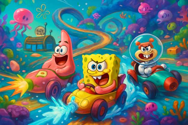 SpongeBob: Turbo Tides Showdown - Jabali AI Poster