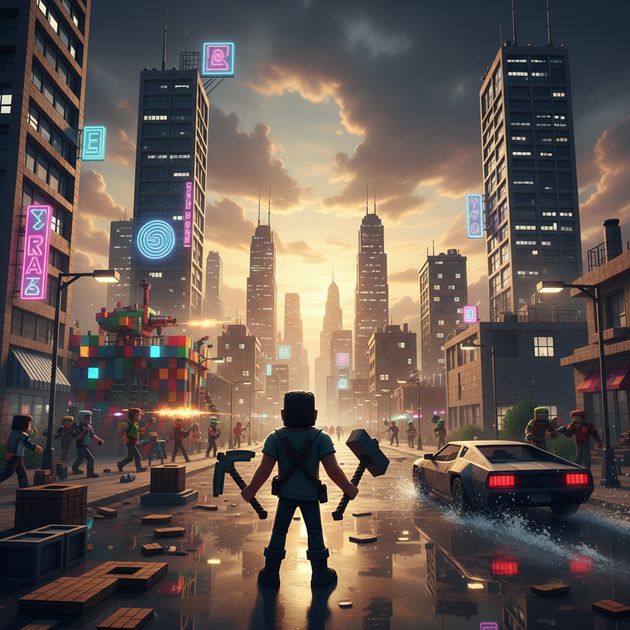 Abyan s edition minecraft - Jabali AI Poster