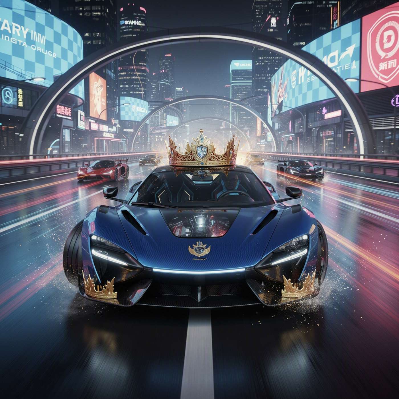 Speed King Rush game artwork