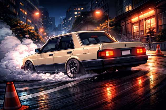 Tofaş Drift King - Jabali AI Poster