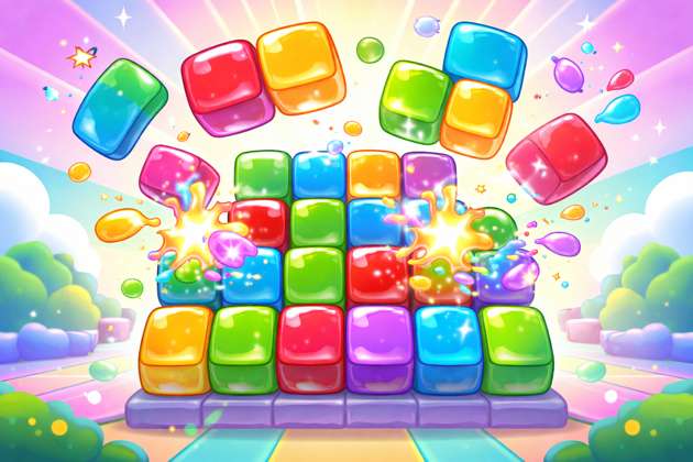 Jelly Drop Chain Blast - Jabali AI Poster