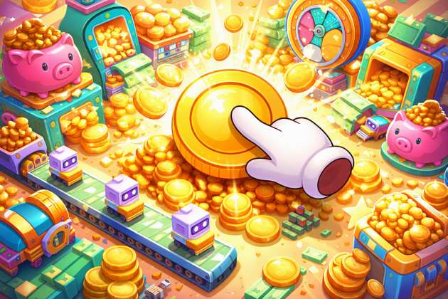 Coin Craze Clicker - Jabali AI Poster