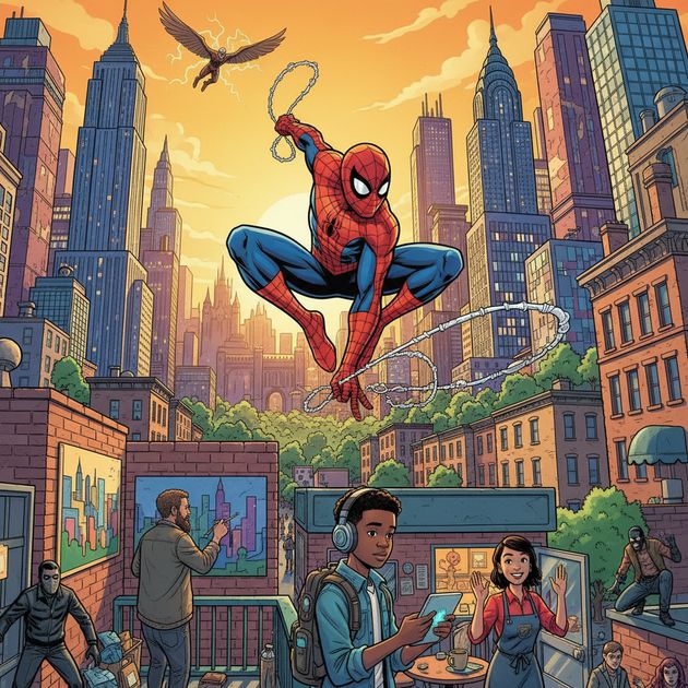 Spider-Man: Web-Slinger Challenge - Jabali AI Poster