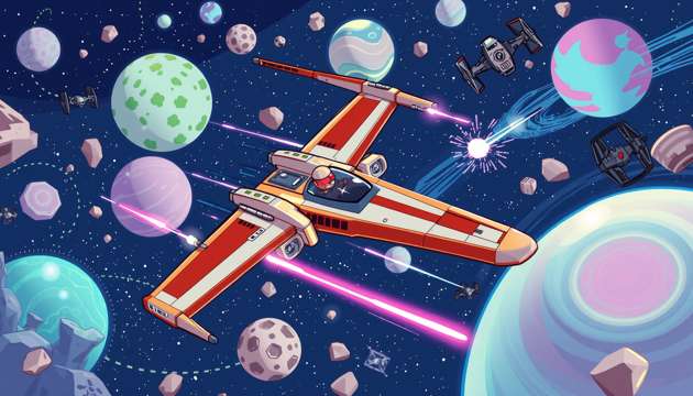 Galactic Rush: Skirmish Escape - Jabali AI Poster
