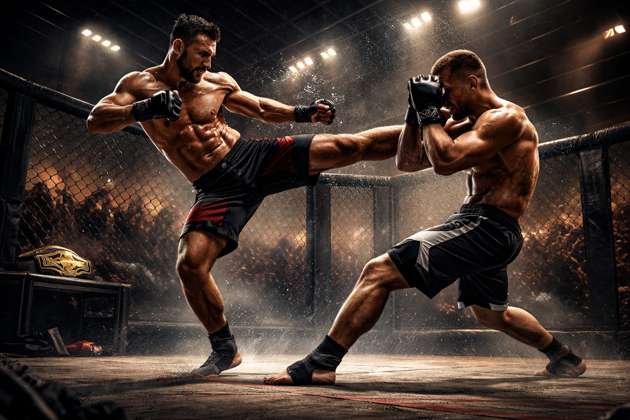MMA Fight Club Championship - Jabali AI Poster