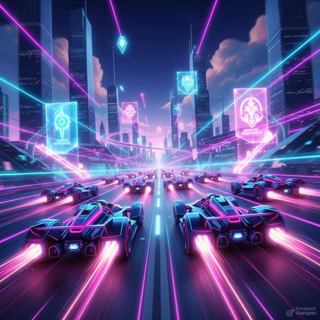 Vajra: Neon Ascendance - Jabali AI Poster