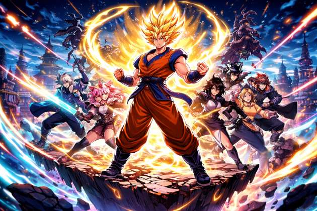Anime Power Clash - Jabali AI Poster