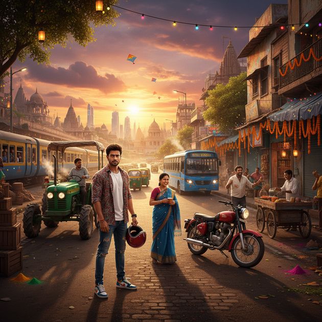 Desi Streetz - Jabali AI Poster