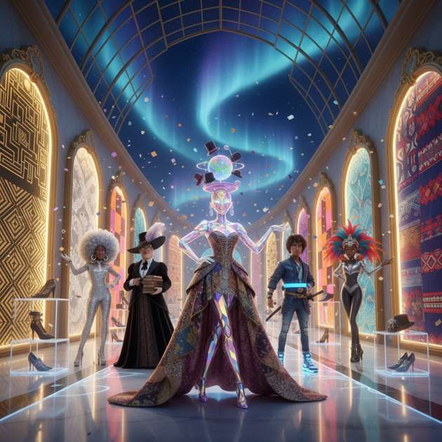 Midnight Runway Quest - Jabali AI Poster