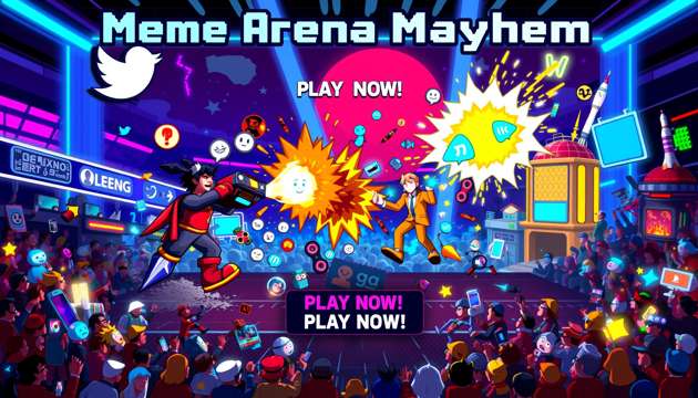Meme Arena Mayhem - Jabali AI Poster