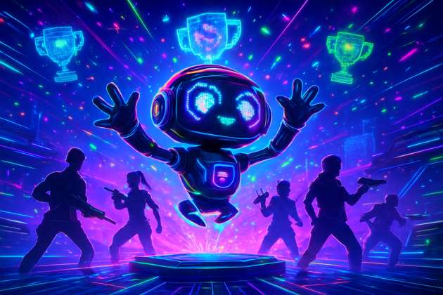 Neon Royale: Free Fire Frenzy - Jabali AI Poster