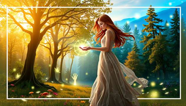 Bound by Magic's Embrace - Jabali AI Poster