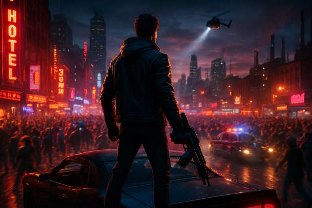 Heatwave City - Jabali AI Poster