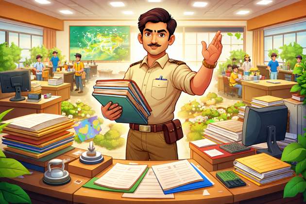 IAS Officer Duty - Jabali AI Poster