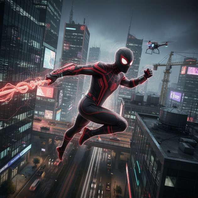 SPIDERWEB - Jabali AI Poster