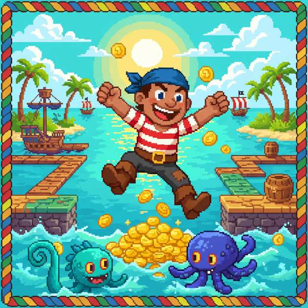 Pirate Dash - Jabali AI Poster