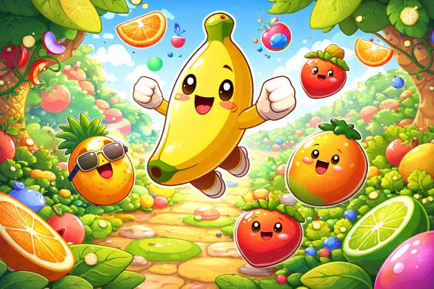 Fruit Fun Kids - Jabali AI Poster