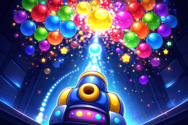 Bubble Pop Blitz - Jabali AI Poster
