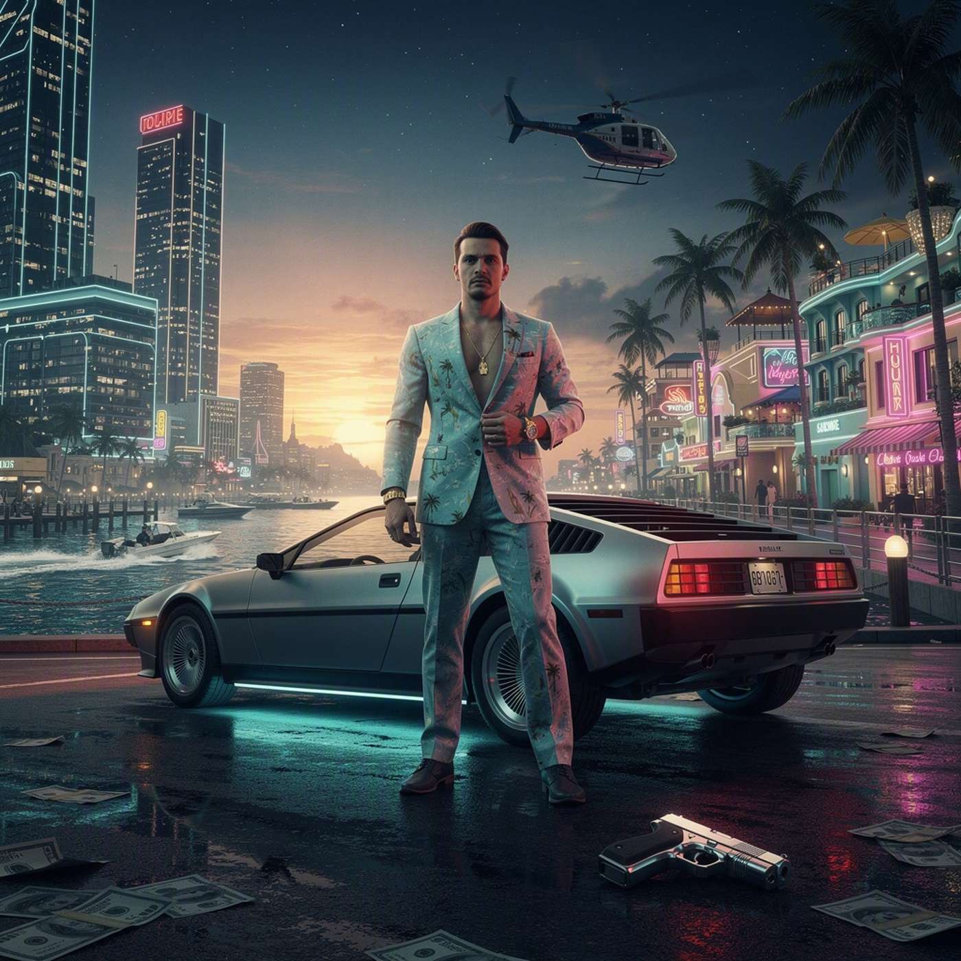 Vice Streets game artwork