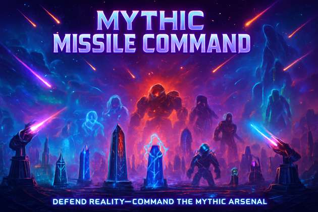 Mythic Missile Command - Jabali AI Poster