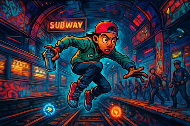 Subway Subfers - Jabali AI Poster