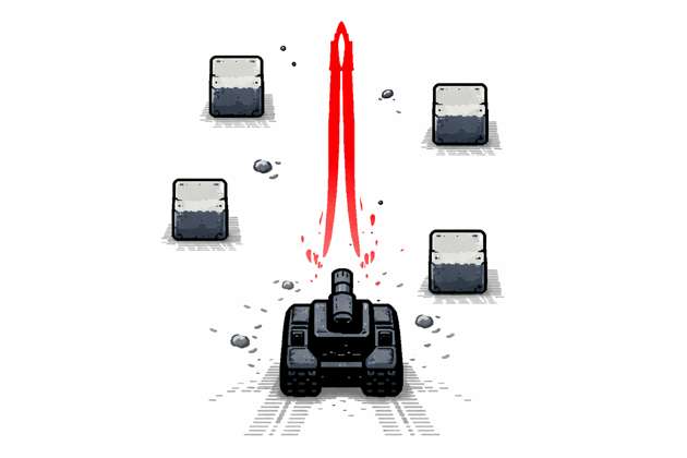 Tank Blast Run - Jabali AI Poster