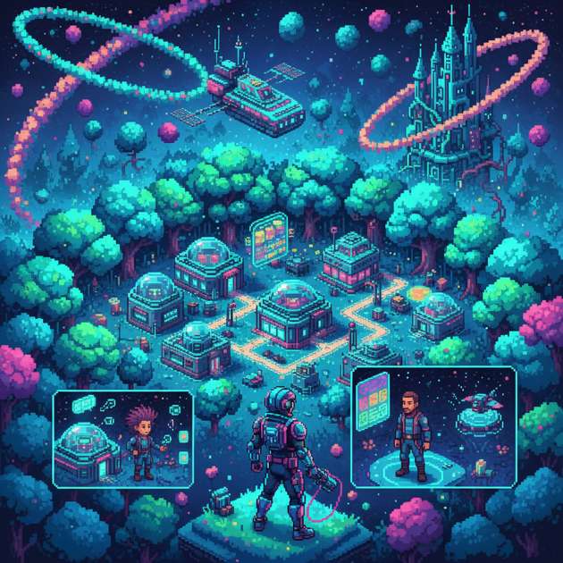 Astro Frontier - Jabali AI Poster